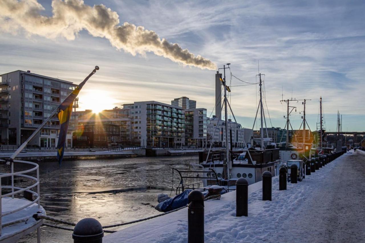 Low-Cost Stay In Sofo, Construction Work Stockholm Exterior foto